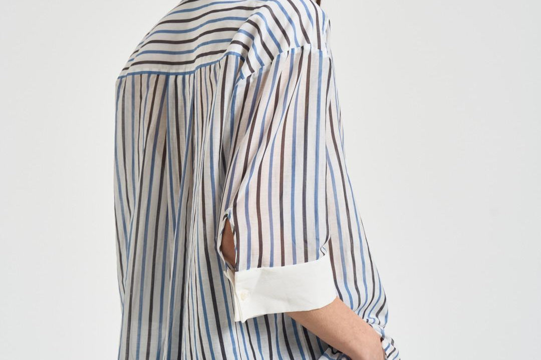 Camicia donna Gracia a righe Y6SK54 RG104 SEMICOUTURE 