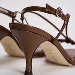 Sandalo donna marrone HS0694005222 TOBACCO AEYDE 