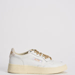 Sneakers donna Medalist panna e oro AULW SW01 AUTRY 