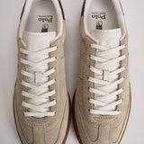 Sneakers uomo in camoscio beige 809P09753 005 RALPH LAUREN 