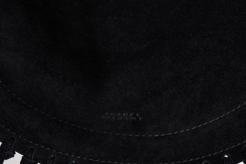 Borsa donna in suede Oskan Soft Small nera BF0066FC C3C14M01BK ISABEL MARANT 