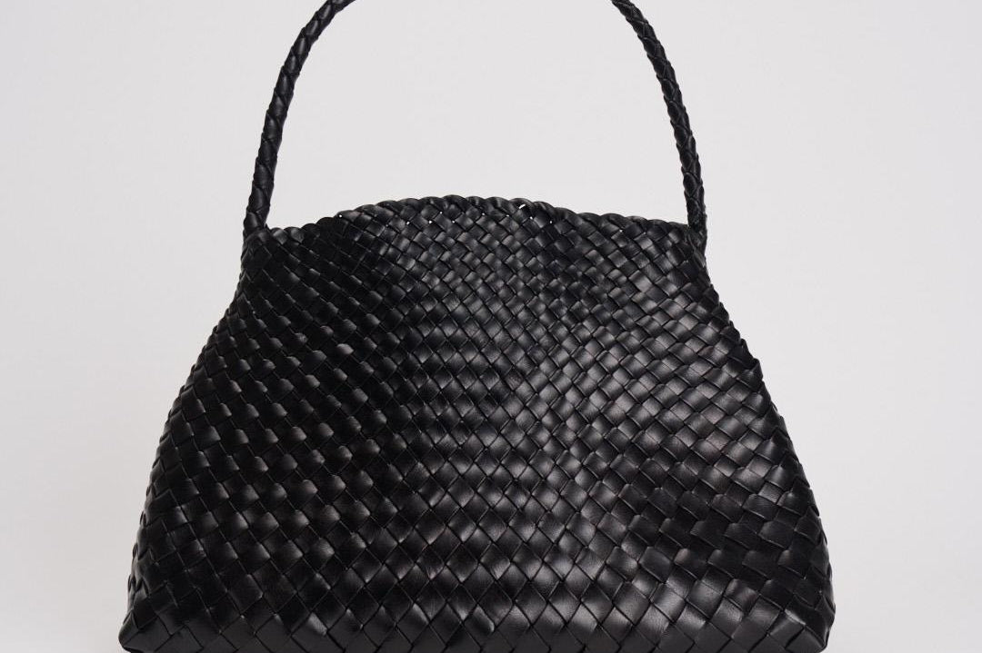 Borsa donna Santa Maria Mini S. Croce Tapered Straps nera 8700 BLACK DRAGON 