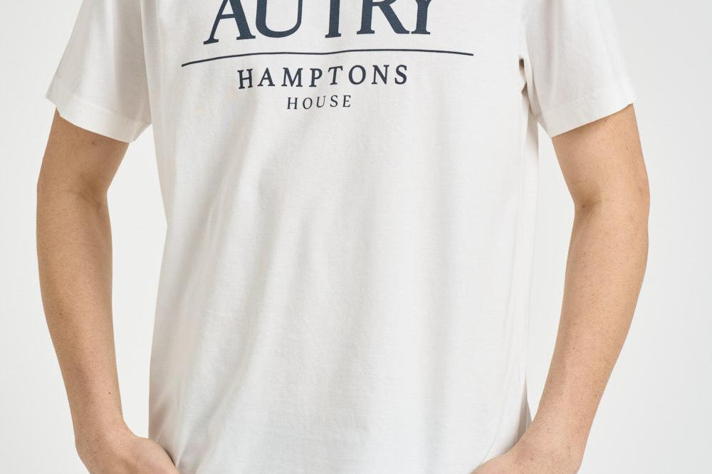 T-shirt girocollo bianca TSPM 044W AUTRY 