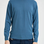 Maglia uomo girocollo azzurro M010221 252 ACCADEMIE TESSILI 