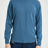 Maglia uomo girocollo azzurro M010221 252 ACCADEMIE TESSILI 