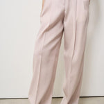 Pantalone donna wide leg rosa GWP01203 P00196525235 GOLDEN GOOSE 