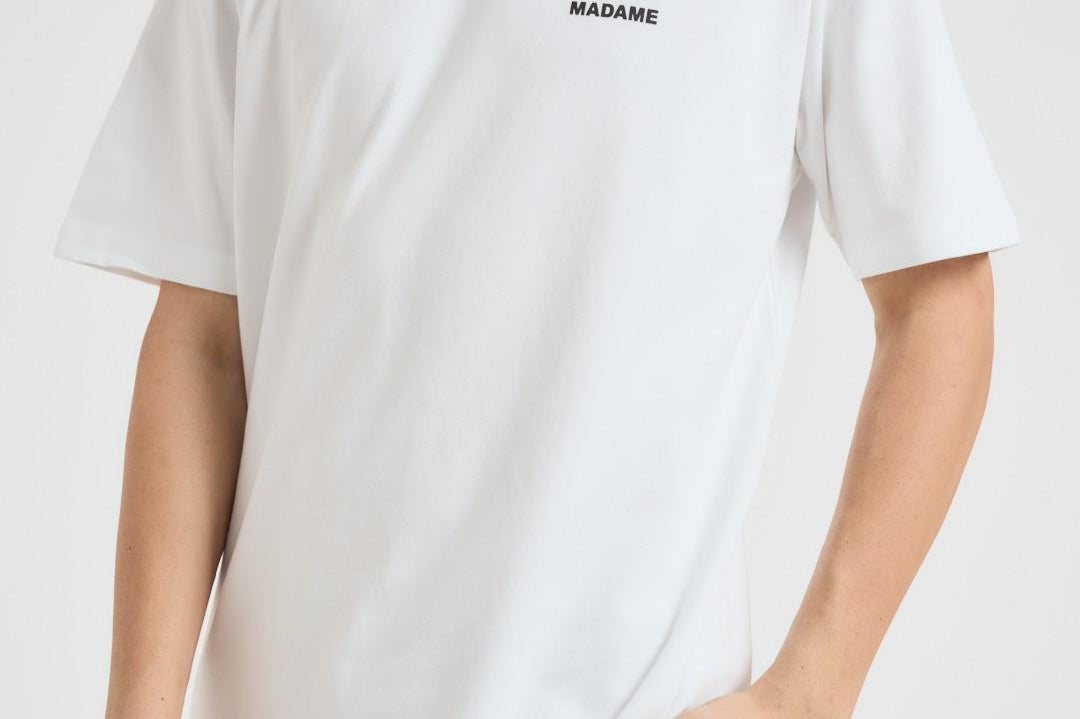 T-shirt uomo girocollo bianca TS203 CO0002OPW DROLE DE MONSIEUR 