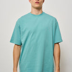 T-shirt uomo girocollo celeste AMU037CL03 C0024 AMISH 