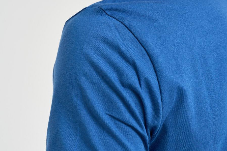 T-shirt uomo girocollo blu royal 710671438 537 RALPH LAUREN 