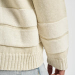 Maglia uomo girocollo panna 5100043 S00XGV0M93 STONE ISLAND 