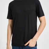 T-shirt uomo girocollo nera EM004586 AF13721UC001 EMPORIO ARMANI 