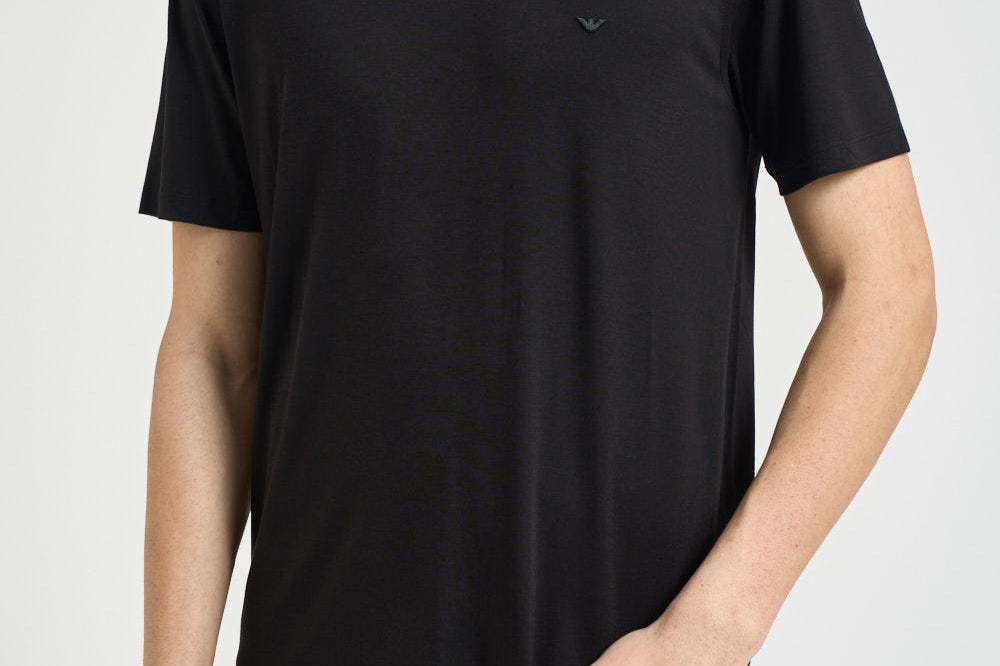 T-shirt uomo girocollo nera EM004586 AF13721UC001 EMPORIO ARMANI 