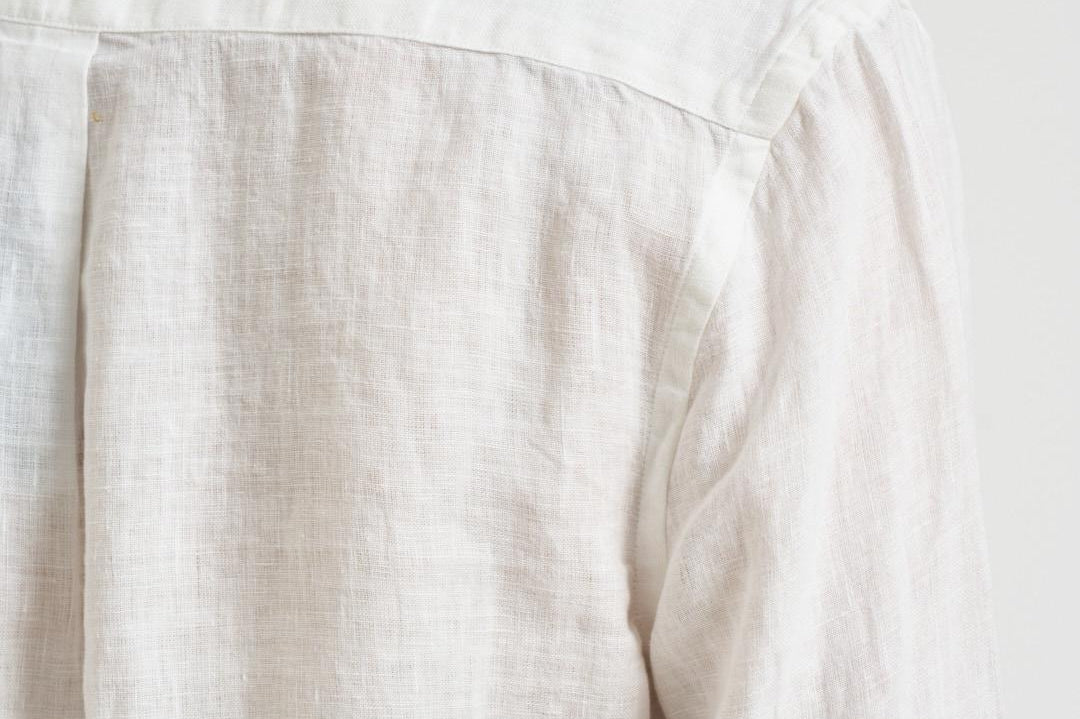 Camicia donna in lino bianca 211970730 518 RALPH LAUREN 