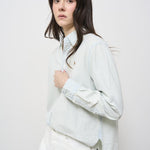 Camicia donna celeste in cotone 211891420 001 RALPH LAUREN 