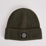 Cappellino uomo in lana verde N100012 S00B4V0054 STONE ISLAND 