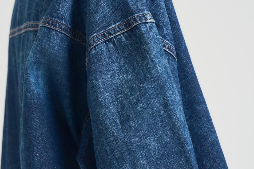 Camicia donna in denim scuro RENA ECLIPSE ICON DENIM 