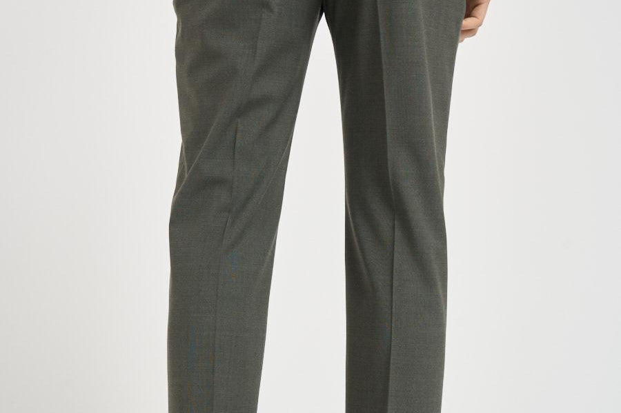Pantalone uomo chino verde RETRO PO1383XGREEN BERWICH 
