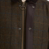 Giubbotto uomo Bedale in lana check marrone MWO0288 OL91 BARBOUR 