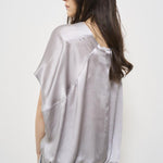 Blusa donna Maddalena grigia Y5SM10 X28 SEMICOUTURE 