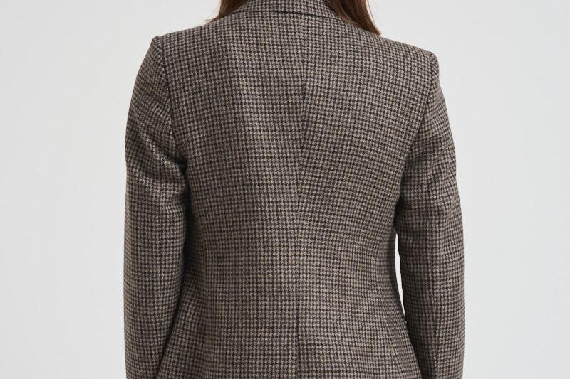 Giacca donna doppiopetto J Parigi pied de poule grigia JPARIGI10B 440015NERO TAGLIATORE 