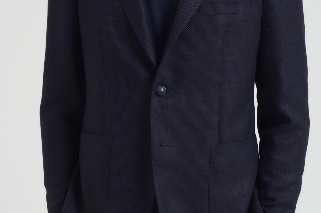 Giacca uomo monopetto blu notte 1SMC22K 120028B5049 TAGLIATORE 