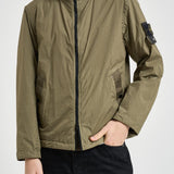 Giacca uomo con cappuccio verde 4100001 S0A23V005G STONE ISLAND 