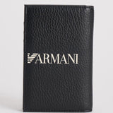 Portafoglio uomo nero con logo bianco EM003592 AF19355UC001 EMPORIO ARMANI 