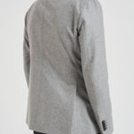 Giacca uomo doppiopetto in lana grigia 1SMC20K 070039P3041 TAGLIATORE 