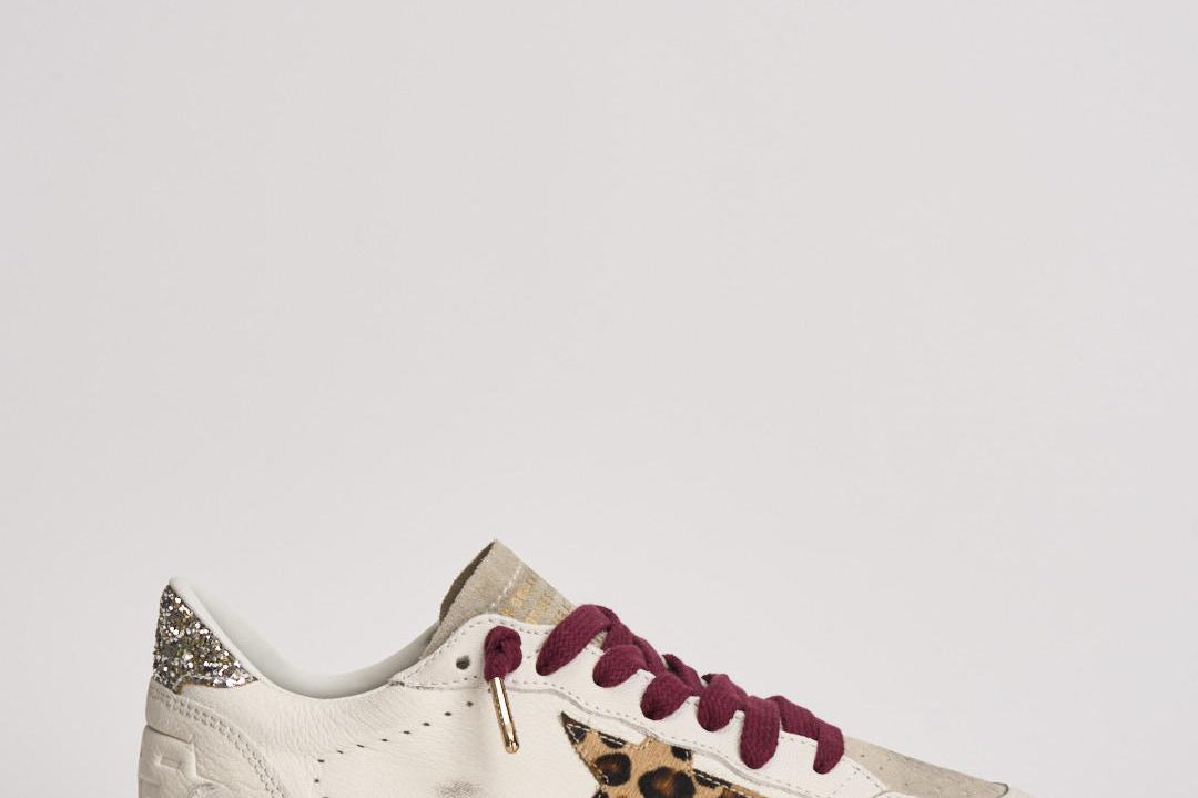 Sneakers donna Ball Star bianca GWF00117 F00806812382 GOLDEN GOOSE 