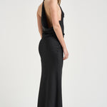 Abito donna lungo nero 16115 NERO ACTUALEE 