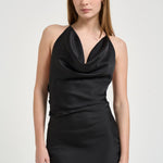 Abito donna lungo nero 16115 NERO ACTUALEE 
