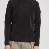 Maglia uomo girocollo in ciniglia grigio antracite W25132 11 RRD 