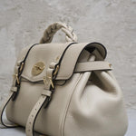 Borsa donna a mano grigio Alexa HH6746 736W160 MULBERRY 