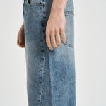 Bermuda uomo in denim medio 309 BLUE VINTAGE WOODBIRD 