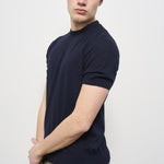 T-shirt uomo girocollo blu AU1020C 1001 ALPHA STUDIO 