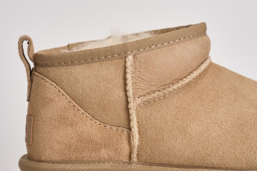 Stivali donna classic ultra mini sabbia 1116109 SAN UGG 