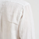 Camicia uomo in lino bianca J66TNP UA1 ACCADEMIE TESSILI 