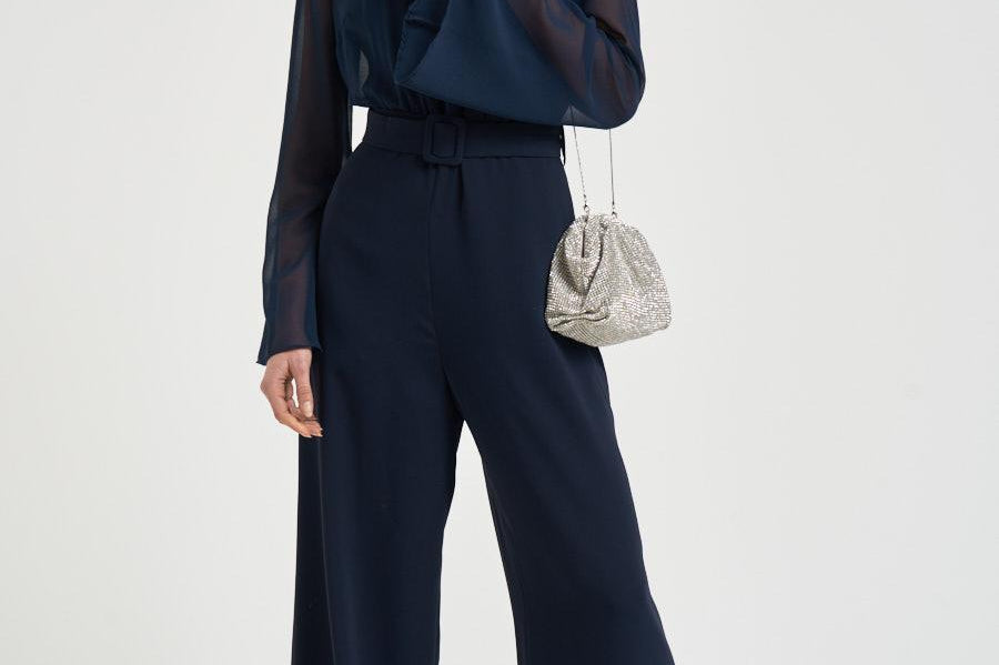 Tuta intera donna blu navy D790186 PANTY26012 P.a.r.o.s.h. 