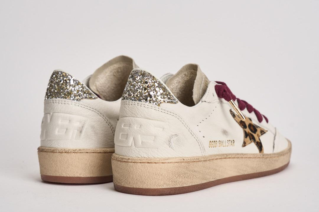 Sneakers donna Ball Star bianca GWF00117 F00806812382 GOLDEN GOOSE 