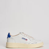 Sneakers uomo Medalist Low bianca e celeste AULM DL01 AUTRY 