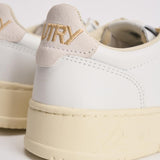 Sneakers donna Medalist Low panna e oro AULW SW01 AUTRY 