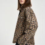 Giacca donna Paxton animalier 12096 MTL59BLACKLEOPARD ANINE BING 
