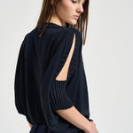 Maglia donna Anouk blu navy F6SA46 N08 LIVIANA CONTI 