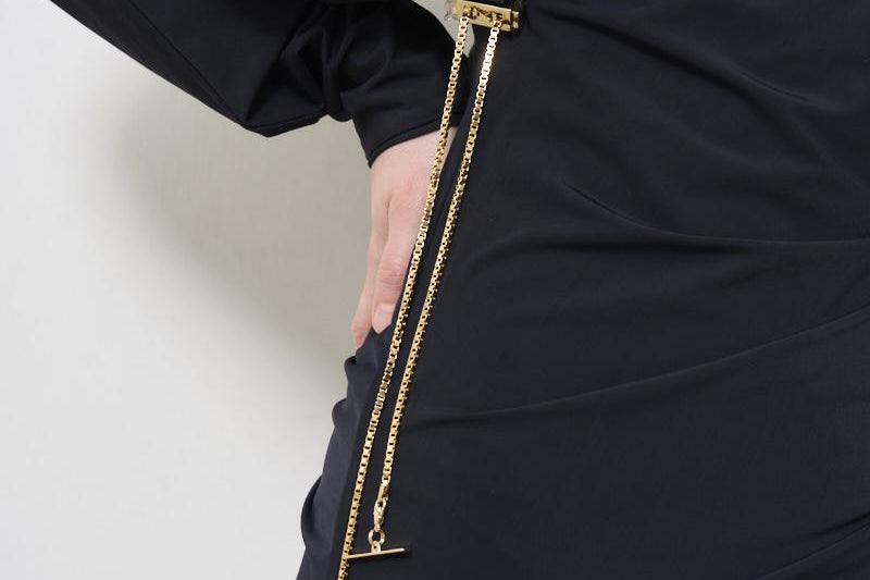 Abito donna lungo Toga Dress nero 625SS6642O BLACK DANAME 