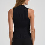 Top a coste scollo a V donna KENZIE BLACK IRO 