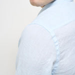Camicia uomo celeste X66TNW UB1 ACCADEMIE TESSILI 
