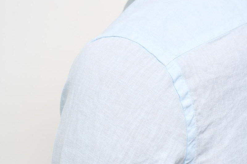 Camicia uomo celeste X66TNW UB1 ACCADEMIE TESSILI 