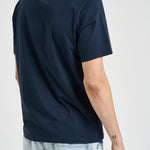 T-shirt uomo girocollo blu TSPM 007B AUTRY 
