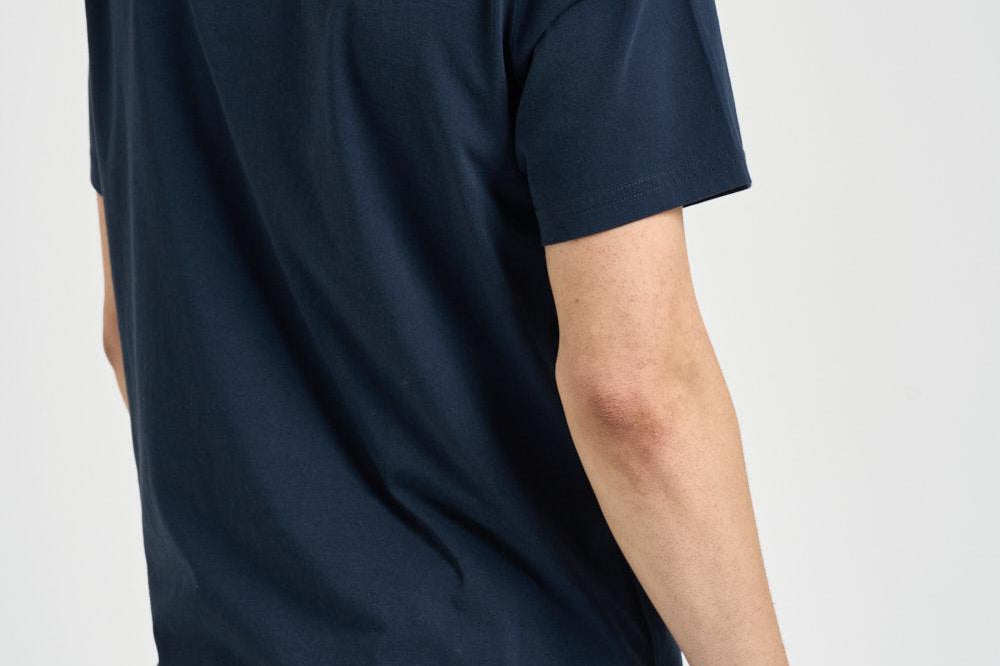 T-shirt uomo girocollo blu TSPM 007B AUTRY 