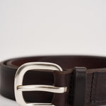 Cintura uomo marrone scuro U08249BUS TMORO ORCIANI 